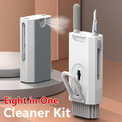 8 in 1 Kulaklık, Klavye, Ekran, Spreyli Temizleme Seti - Bi Elma