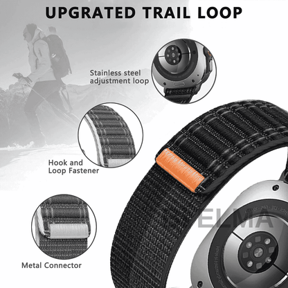 Samsung Watch 7 Ultra Trail Hasır Örgü Kordon - Bi Elma