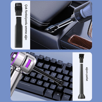 Araç Süpürgesi Şarjlı 16000PA - Bi Elma