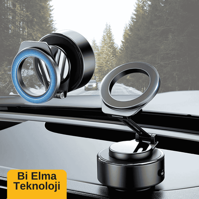 Akıllı Elektrikli Vakumlu Magsafeli Telefon Tutucu - Bi Elma