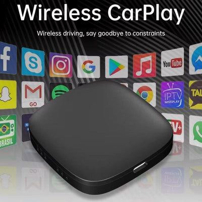 Kablosuz CarPlay Android Box 2gb 16gb Youtube Netflix Disney+ Google Play - Bi Elma