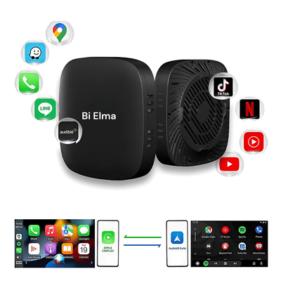 Kablosuz CarPlay Android Box 2gb 16gb Youtube Netflix Disney+ Google Play - Bi Elma