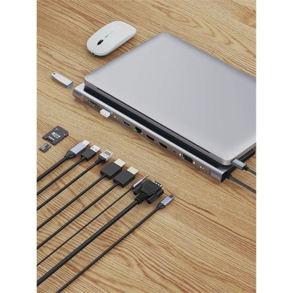 12’si 1 Arada USB - C Çoklayıcı | HDMI, PD, Ethernet - Bi Elma