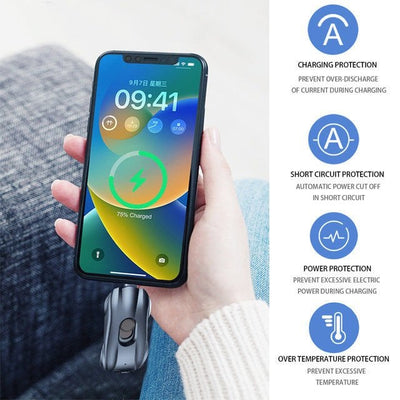 Mini Powerbank (İphone) - Bi Elma