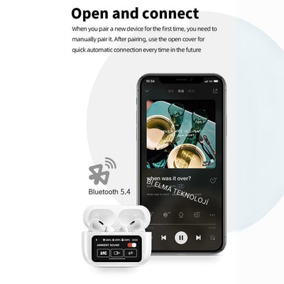 Air Pro 2 Anc Dokunmatik Ekranlı Kulaklık - Bi Elma
