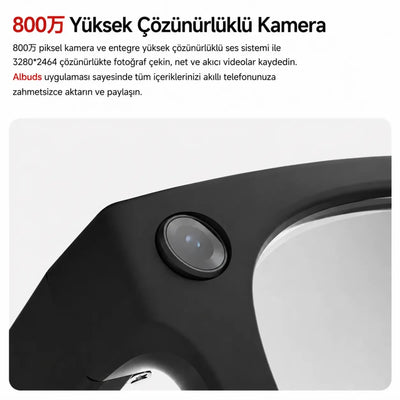 Hello Ultra AI Kameralı Akıllı Gözlük - Bi Elma