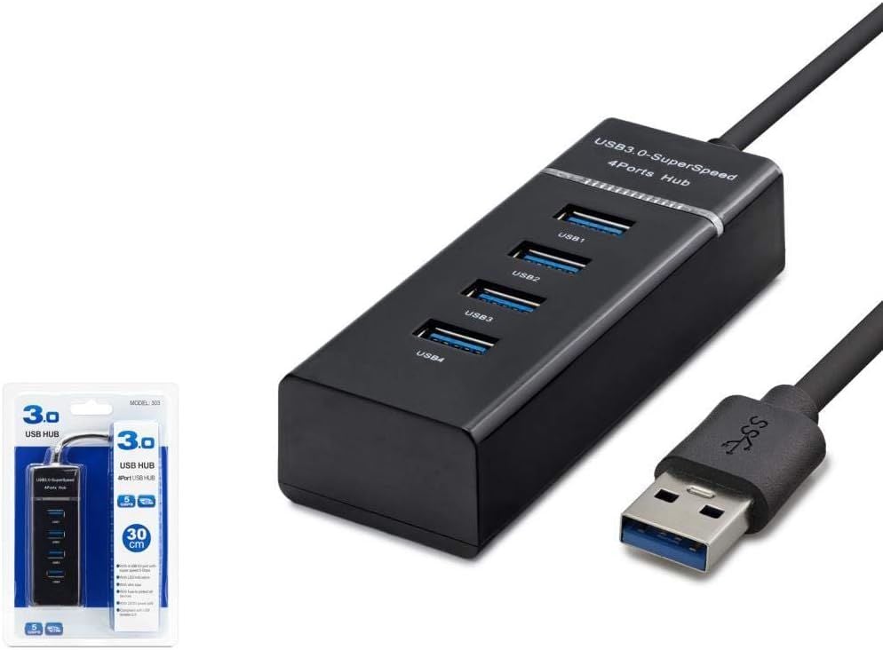Yüksek Hızlı 4 Port Usb 3.0 Çoğaltıcı Çoklayıcı Hub - Bi Elma