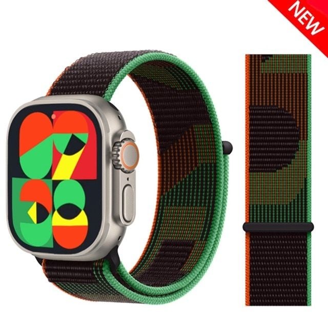 Black Unity Sport Loop Akıllı Saat Kordonu - 45 - 49mm - Bi Elma