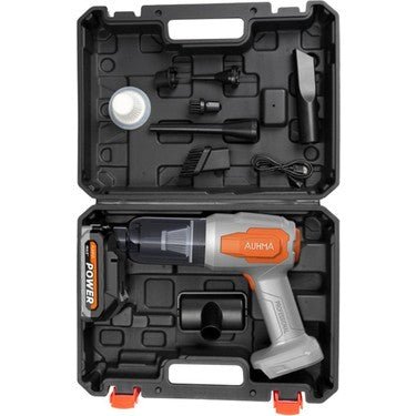 Kablosuz Şarjlı Araç İçi Süpürge (120W | 20kPa | 7500mAh | 8 Parça Aksesuar Seti) - Bi Elma