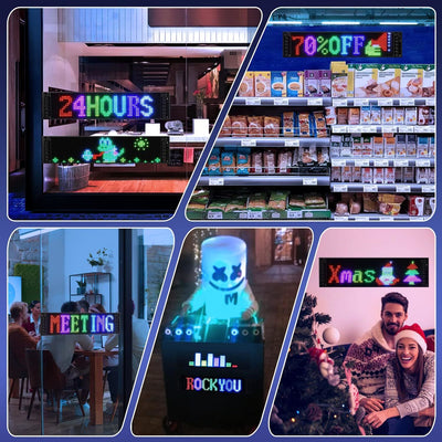 Araç Car Led Ekran Esnek, Kişiselleştirilebilir - Bi Elma