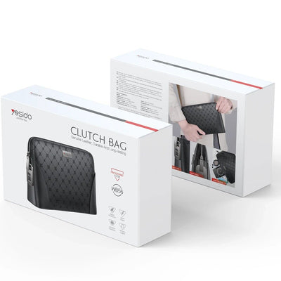 Yesido WB56 Parmak İzi Kilitli Deri El Çantası - Bi Elma