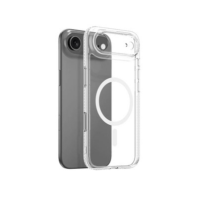 iPhone 17 / 17 Air / 17 Pro / 17 Pro Max MagSafe Sararmaz Kristal Slim Şeffaf Kılıf - Bi Elma