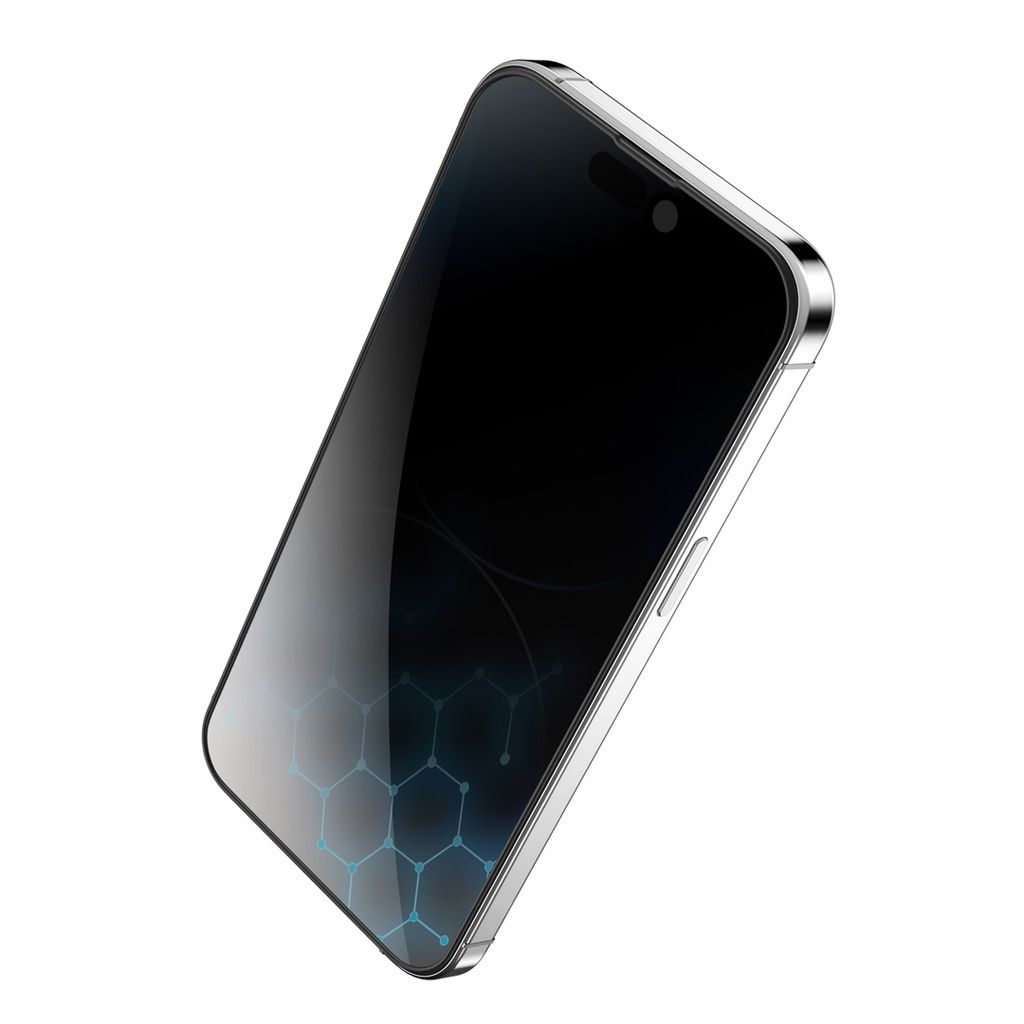 iPhone 3D Silikon Edge Hayalet Ekran Koruma - Bi Elma