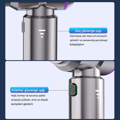 Araç Süpürgesi Şarjlı 16000PA - Bi Elma