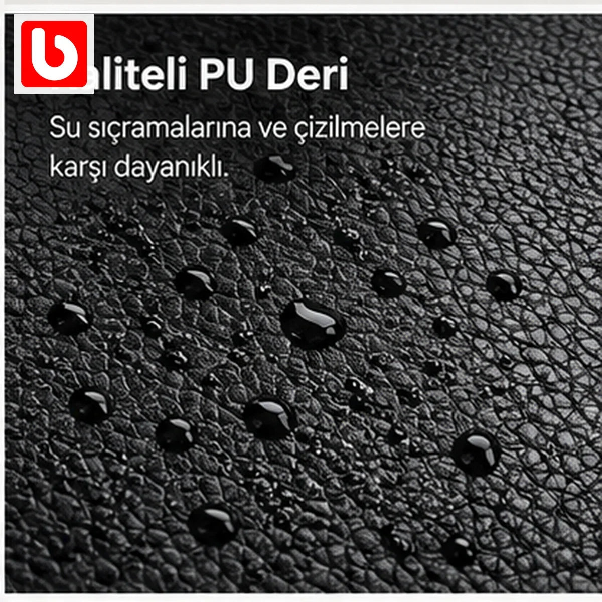 Akıllı Parmak İzi Kilitli Deri El Çantası - Bi Elma