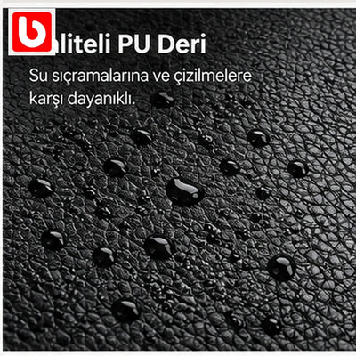 Akıllı Parmak İzi Kilitli Deri El Çantası - Bi Elma
