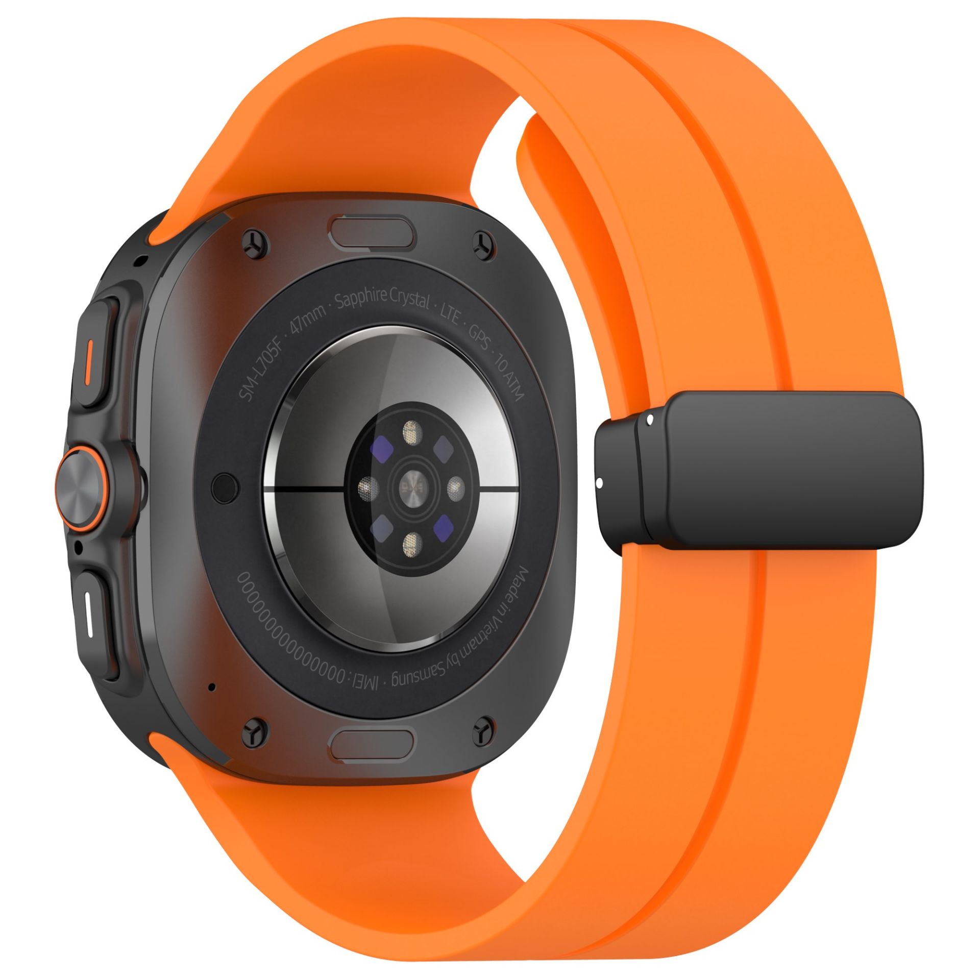 Samsung Ultra Watch Uyumlu Silikon Mıknatıslı Kordon - Bi Elma