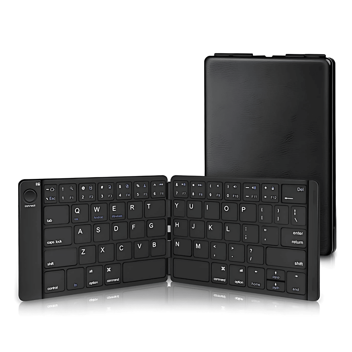 Kablosuz Katlanabilir Şarjlı Taşınabilir Mini Bluetooth Klavye - Bi Elma