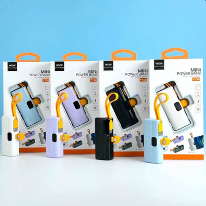 5000 mAh Powerbank Dijital Göstergeli Standlı - Bi Elma