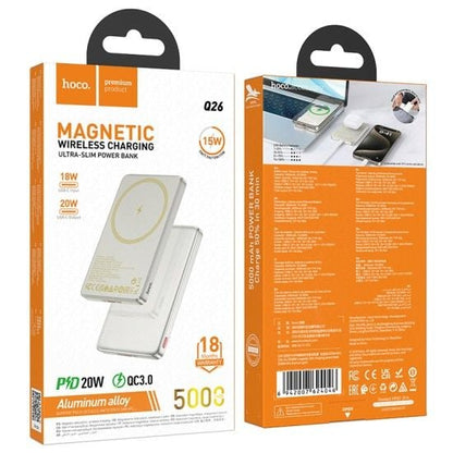 Hoco Magsafe Slim Powerbank Hızlı Şarj 5000mah Pd Type - C 20w - Bi Elma