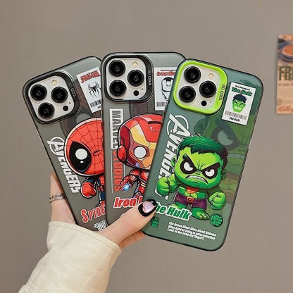 İphone - Spider Man Kabartmalı Premium Kılıf - Bi Elma