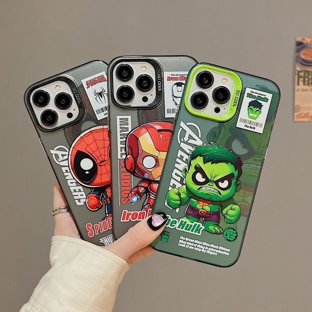 İphone - Spider Man Kabartmalı Premium Kılıf - Bi Elma