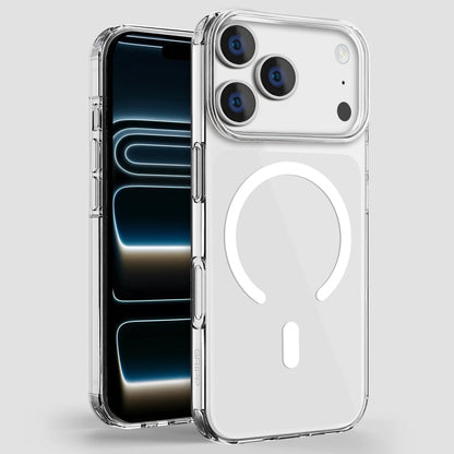 iPhone 17 / 17 Air / 17 Pro / 17 Pro Max MagSafe Sararmaz Kristal Slim Şeffaf Kılıf - Bi Elma