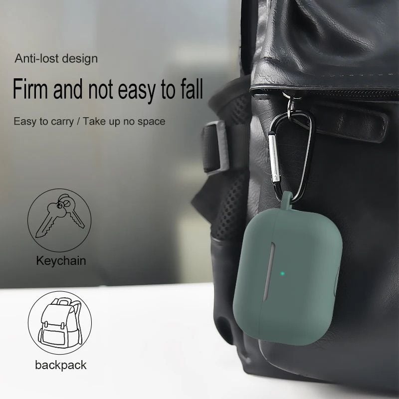 Airpods Pro 2 Premium Silikon Kılıf - Bi Elma