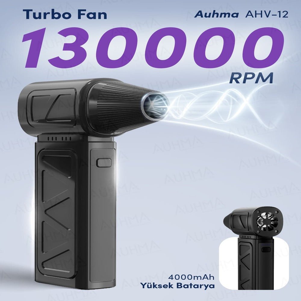 Turbo Jet Fan 130.000 RPM Fırçasız Motorlu - Bi Elma