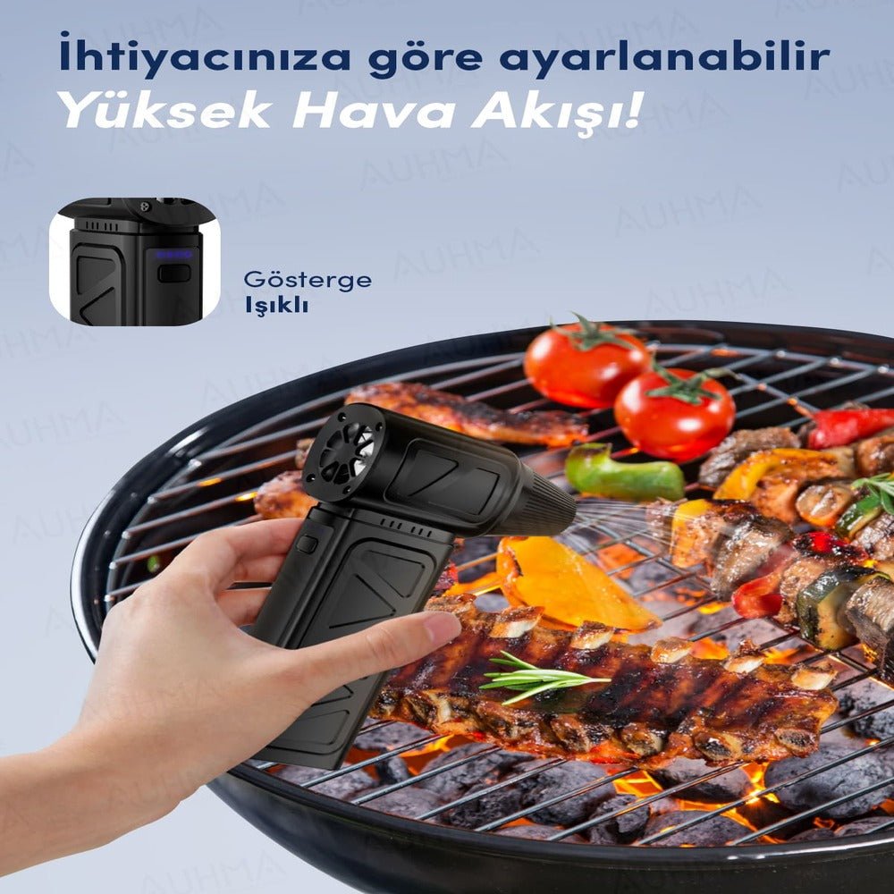 Turbo Jet Fan 130.000 RPM Fırçasız Motorlu - Bi Elma