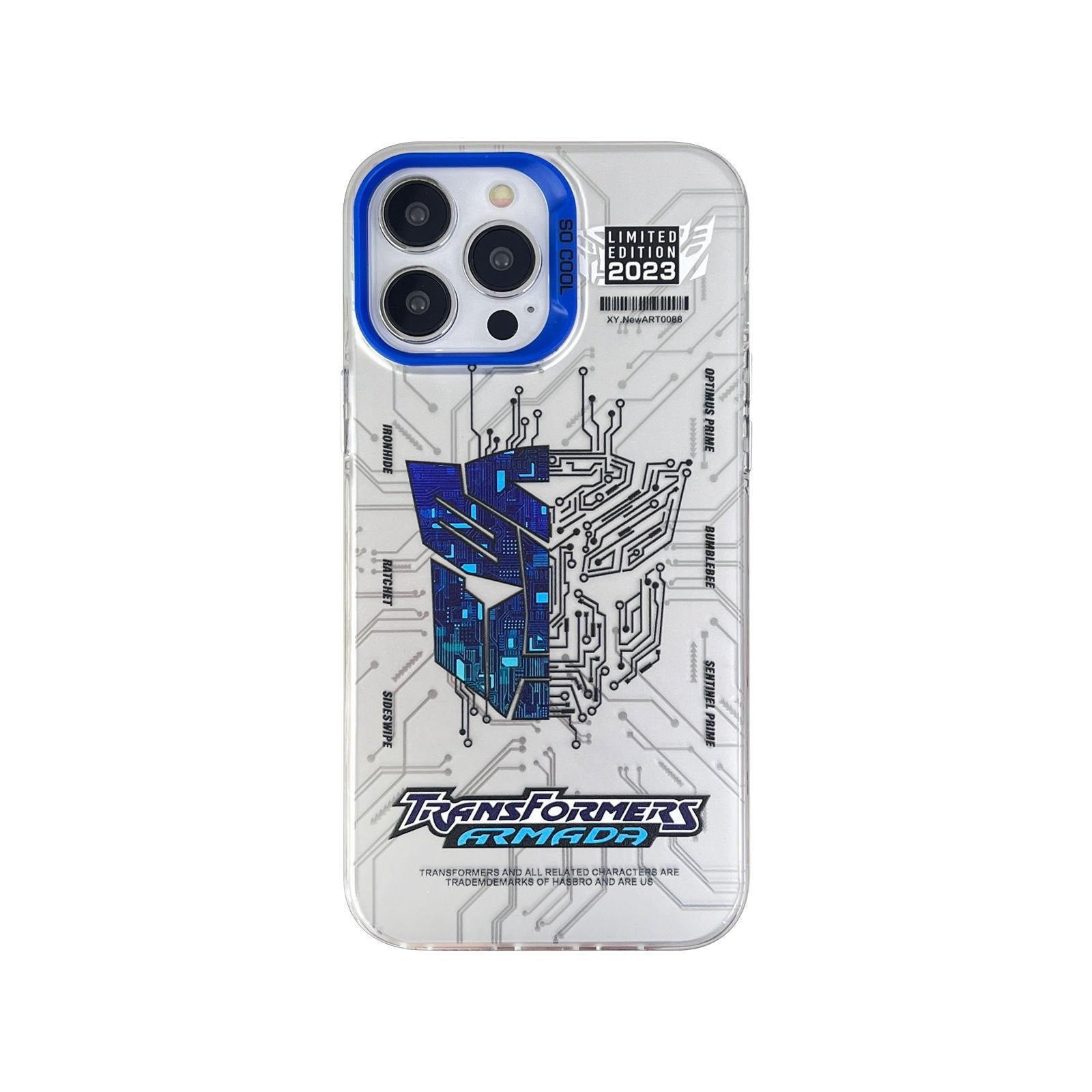 İphone - Transformers Kabartmalı Premium Kılıf - Bi Elma