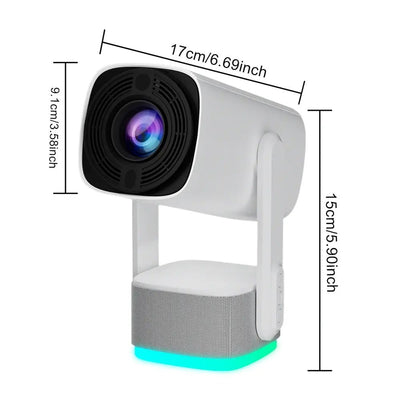 Powerbankli Taşınabilir Android 4K Projeksiyon Cihazı - Bi Elma