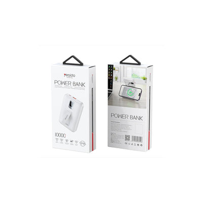 Yesido 10000mAh Manyetik Kablosuz Powerbank - Bi Elma