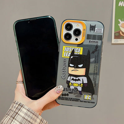 iPhone - Batman Kabartmalı Premium Kılıf - Bi Elma