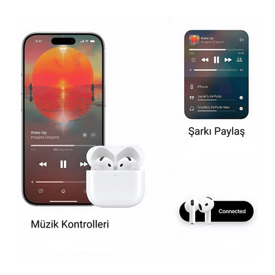 Air 4 Premium ANC Bluetooth Kulaklık - Bi Elma