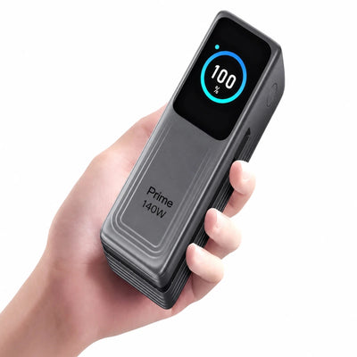 140W Akıllı Ekranlı Hızlı Şarj 30.000MAH Powerbank - 4 Cihaz Eşzamanlı Şarj - Bi Elma