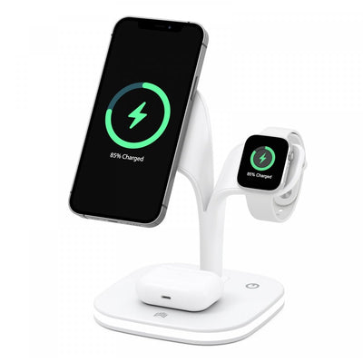 Kablosuz Şarj Masaüstü 3 in 1 Set - Bi Elma