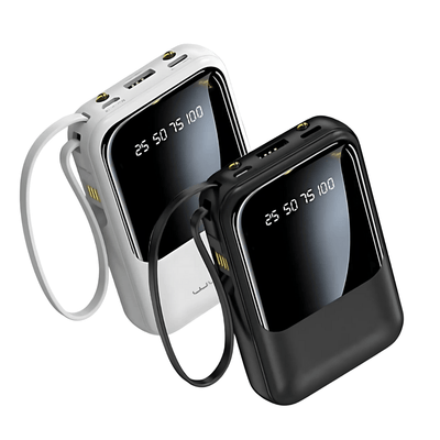 WUW 10000mAh Powerbank Mini Micro, iPhone ve Type C - Bi Elma