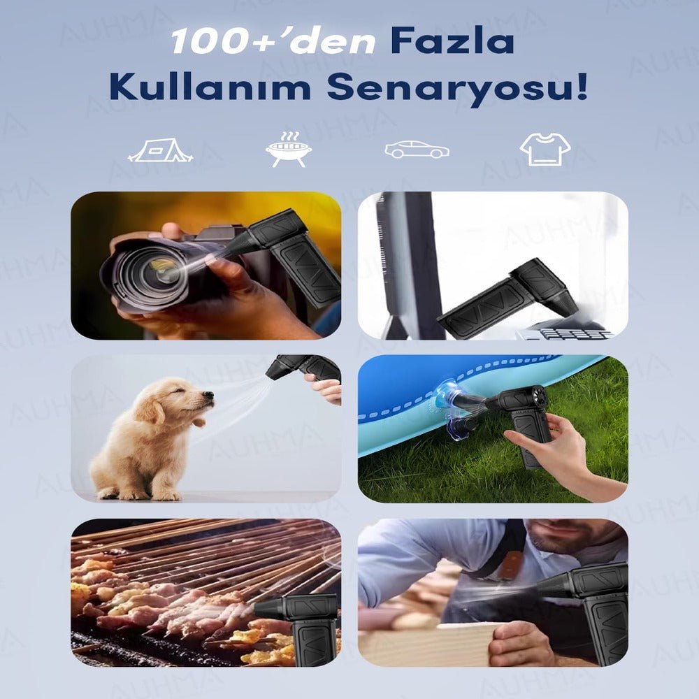 Turbo Jet Fan 130.000 RPM Fırçasız Motorlu - Bi Elma