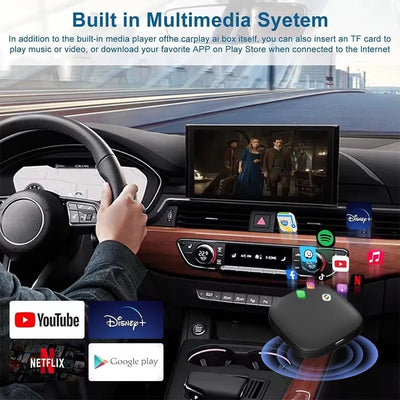 Kablosuz CarPlay Android Box 2gb 16gb Youtube Netflix Disney+ Google Play - Bi Elma