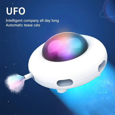 UFO Akıllı Elektronik Kedi Oyuncağı - Bi Elma
