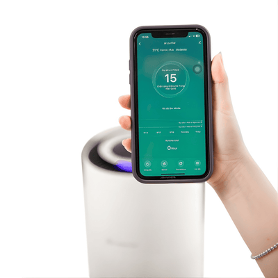 Profesyonel Akıllı Hava Temizleyici, HEPA Filtre, PM2.5 Ekran, Wi - Fi - Bi Elma