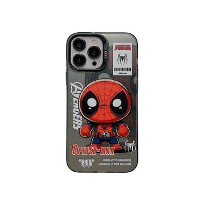 İphone - Spider Man Kabartmalı Premium Kılıf - Bi Elma