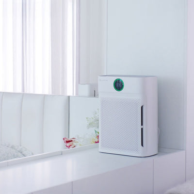 Akıllı Hava Temizleme Cihazı HEPA Karbon Filtre Duman - Hayvan - Polen - Toz - Bi Elma