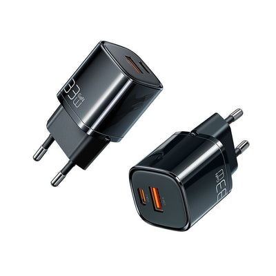McDodo 33W USB ve Type - c Gan PD Hızlı Şarj Adaptörü - Bi Elma