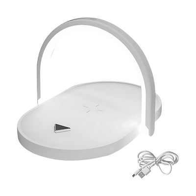 Kablosuz Şarjlı LED Masa Lambası - Bi Elma