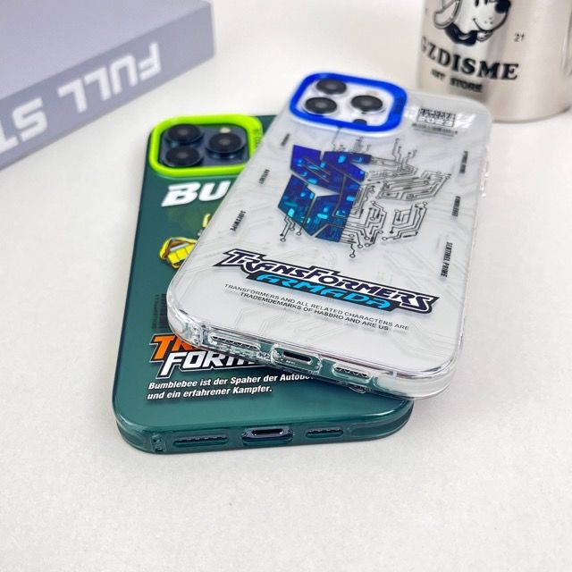 İphone - Transformers Kabartmalı Premium Kılıf - Bi Elma