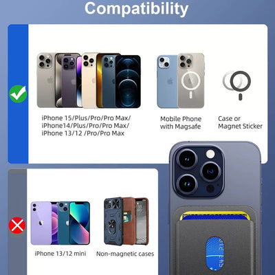 Akıllı Magsafe Cüzdan Konum Takipli - Bi Elma
