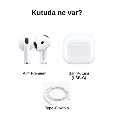 Hello Air4 Premium ANC Bluetooth Kulaklık - Bi Elma