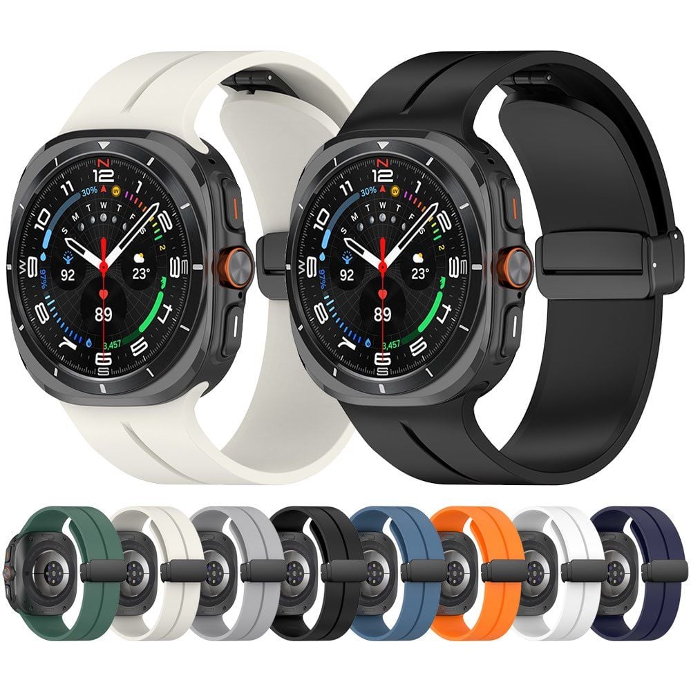 Samsung Ultra Watch Uyumlu Silikon Mıknatıslı Kordon - Bi Elma